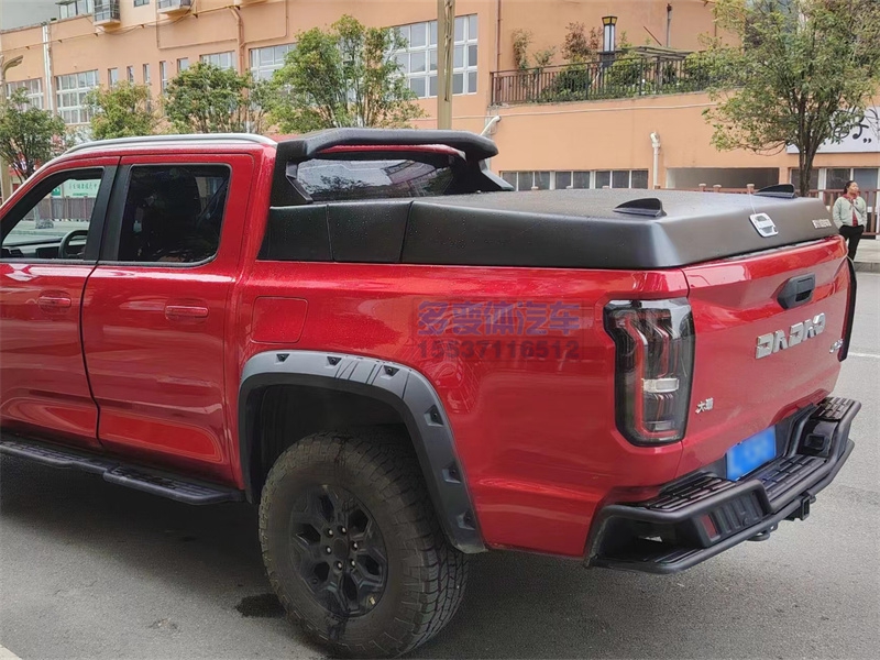 江鈴大道皮卡改裝搖控防水后蓋